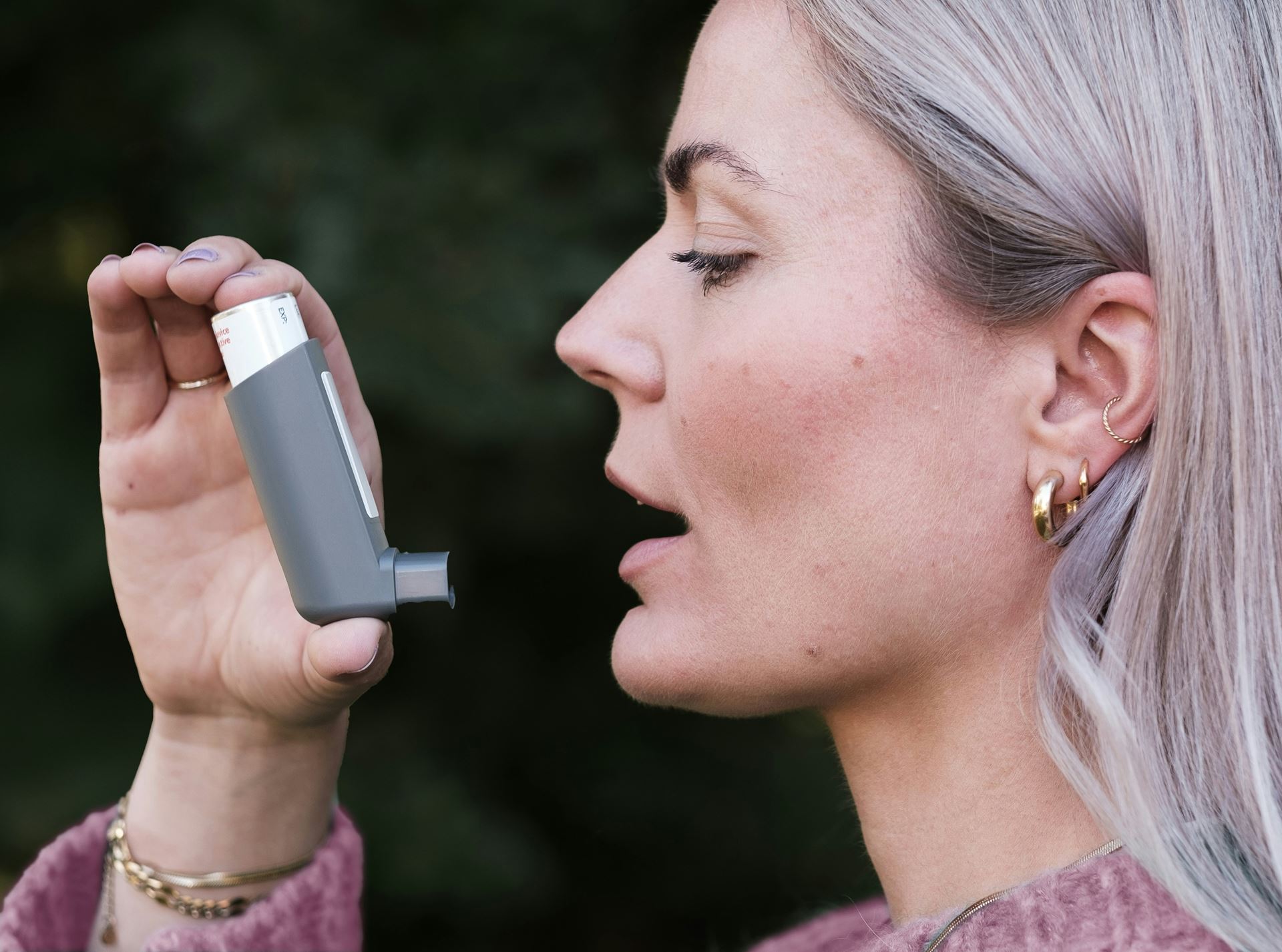 asthma lady